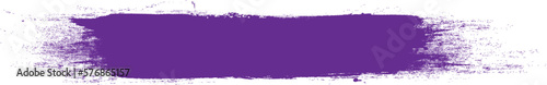 Violet brush stroke isolated on background. Paint brush stroke vector for ink paint, grunge design element, dirt banner, watercolor design, dirty texture. Trendy brush stroke, vector illustration