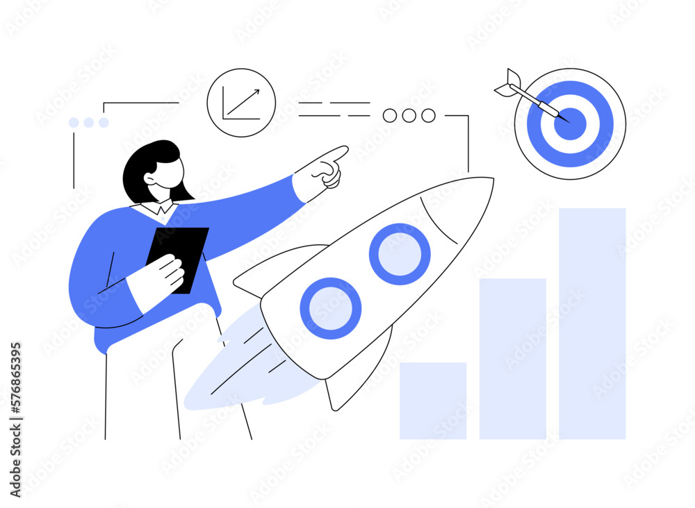 Data initiative abstract concept vector illustration. Data initiative abstract concept vector illustration.
