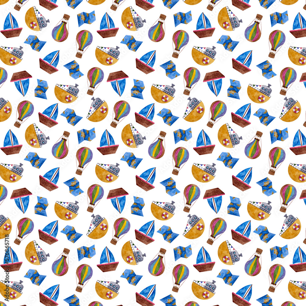 watercolor sea ocean pattern watercolor sea ocean pattern