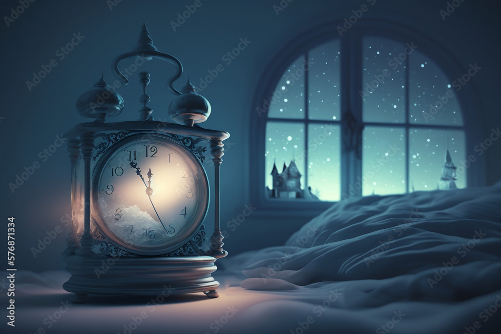 Slumber Under the Stars: A Dreamy Bedtime Scene