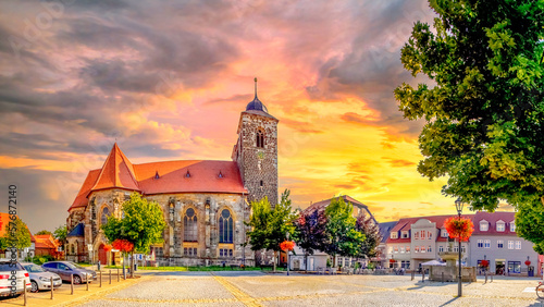 Kirche, Oschersleben, Deutschland 