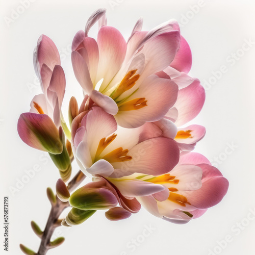 Pink Petals: The Delicate Beauty of Freesia