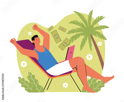 Passive income concept