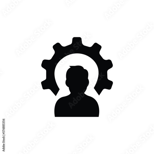 Technical expert icon, vector technical expert icon, vector illustration
