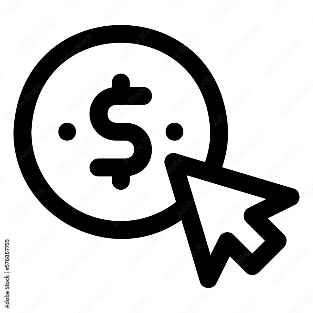 pay per click icon pay per click icon