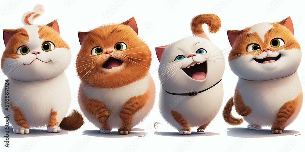 Smiling cats using Artificial Intelligence technology Smiling cats using Artificial Intelligence technology