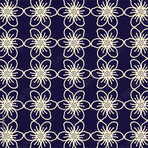 Floral pattern vector image