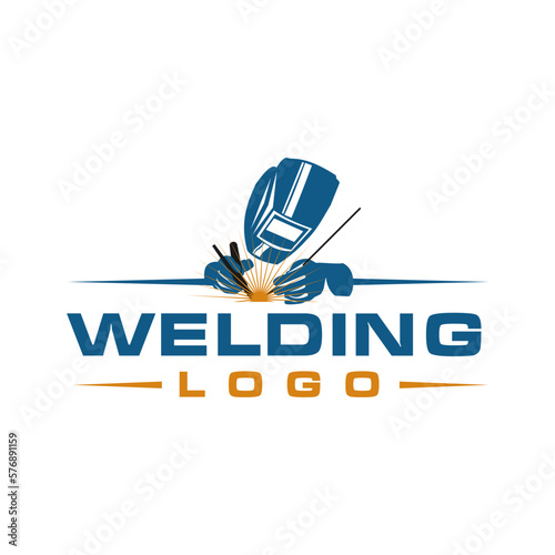 illustration vector graphic for weld company or weld business