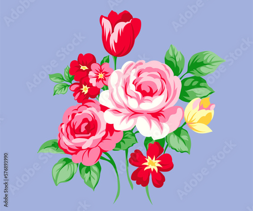 vector design, illustration of flower arrangement © gayus