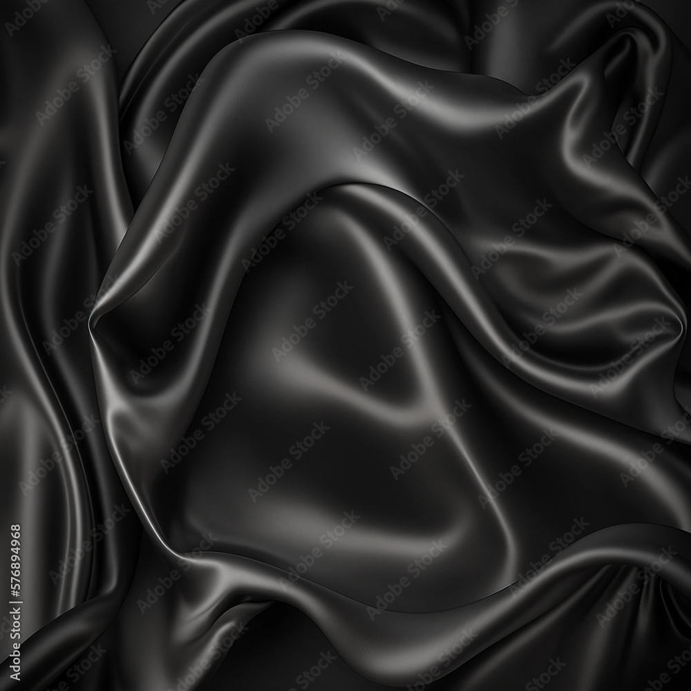 Fototapeta premium black satin background