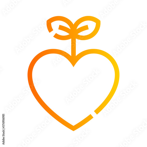 alternative medicine gradient icon