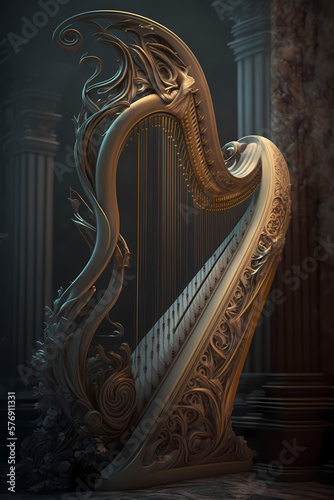 harp and music