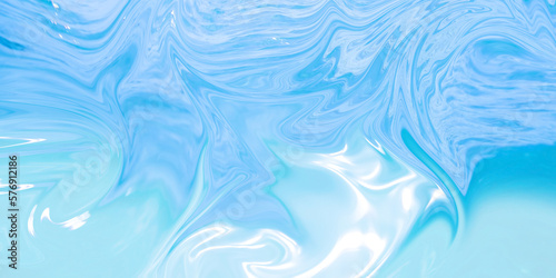 Abstract pattern with liquid, ripples, curves and circles. blue and white wave graphic background pattern.