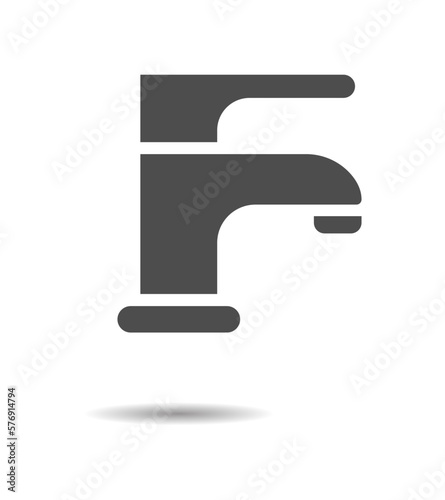 Faucet vector icon