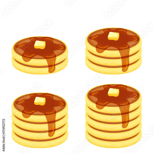 パンケーキ バター シロップ セット