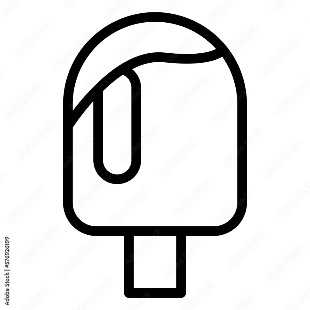 Vector Design Popsicle Icon Style Vector Design Popsicle Icon Style