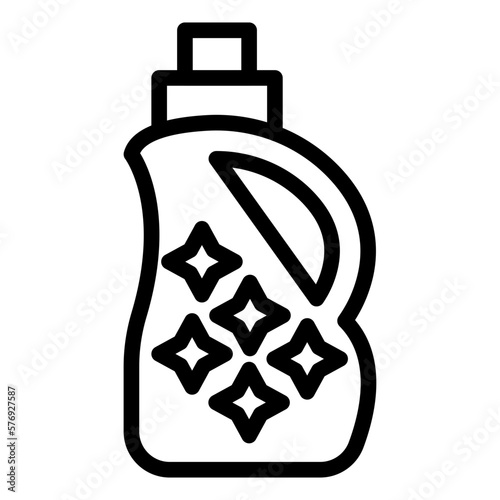 Vector Design Softener Icon Style