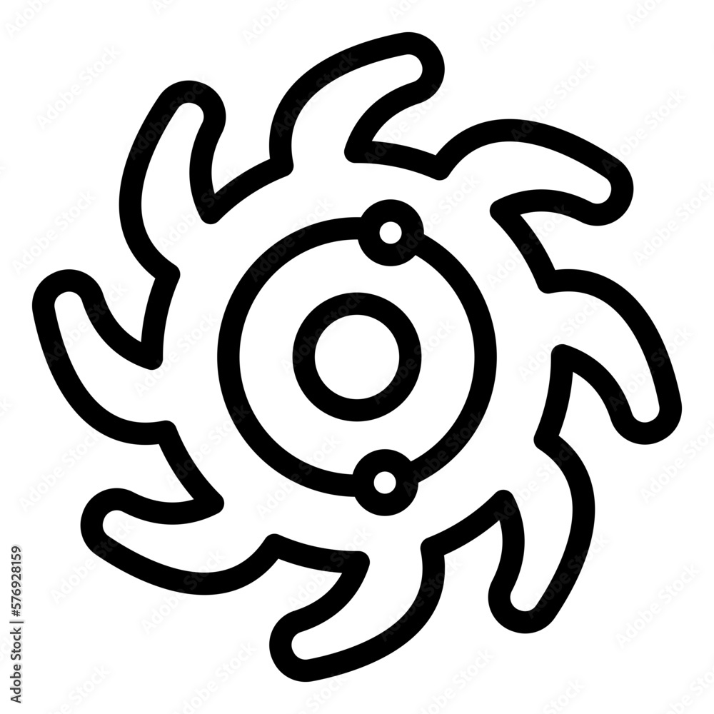 Vector Design Black Hole Icon Style Vector Design Black Hole Icon Style