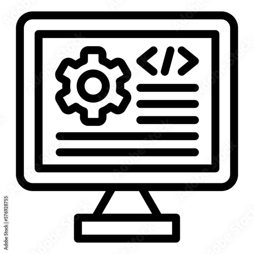Vector Design Development Icon Style