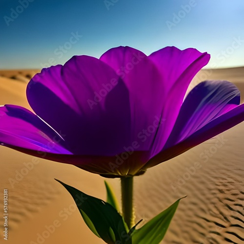 purple lotus flower on sunset