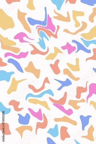 Abstract background.Background with bright lines and shapes.Bright and saturated.Background,template with abstract elements