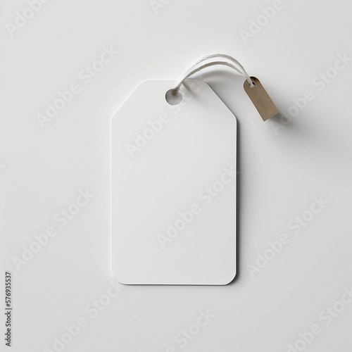 Hangtag mockups, Hanging label tag mockup, favor tag mockup, wedding favor tag mockup, swing tag mockup - A versatile template for showcasing your branding and design ideas in various industries such 