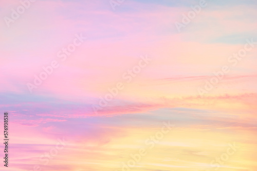 Soft light sky gradient background