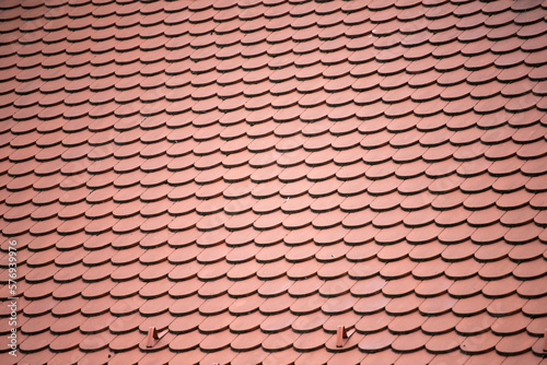 Roof tiles - abstract background.