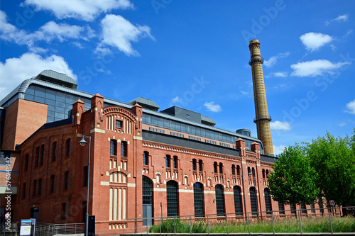 Lodz, Poland, Europe, EC 1 - first city power plant, operated till 2001, later the whole complex undergone transformation into Museum and Center for Science and Technology