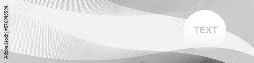 Grey Color, Abstract vertical wavy stripes Background Vector