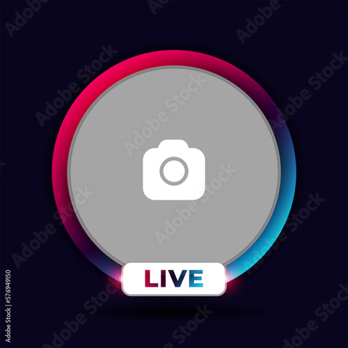 Tiktok live icon for Viral Business.