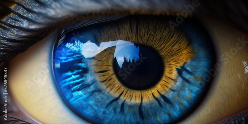 eye of the person