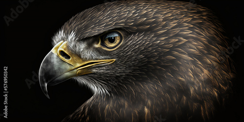 portrait of a eagle