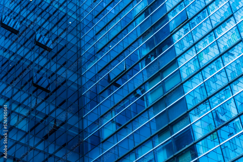 Close-Up of Modern Office Buildings in city of China. Close-Up of Modern Office Buildings in city of China.