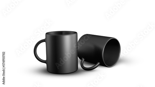 black coffee mug mockup (ID: 576950782)