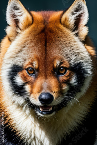 Portrait of Fox with Generative AI