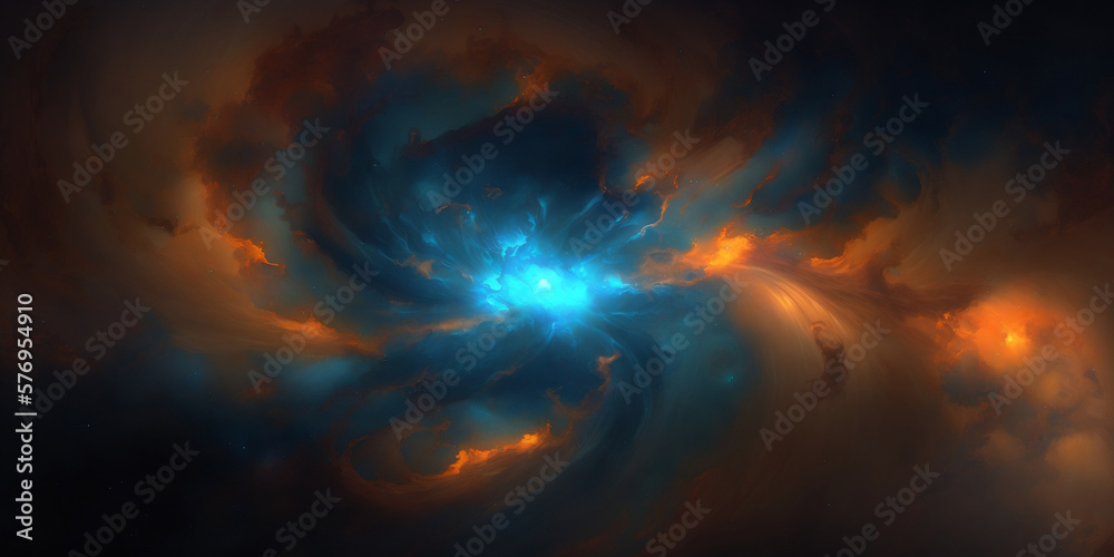 blue Colorful Galaxy, Background, Webdesign, Digital Marketing, 