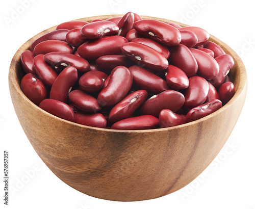 Obraz na płótnie Bowl of red kidney beans