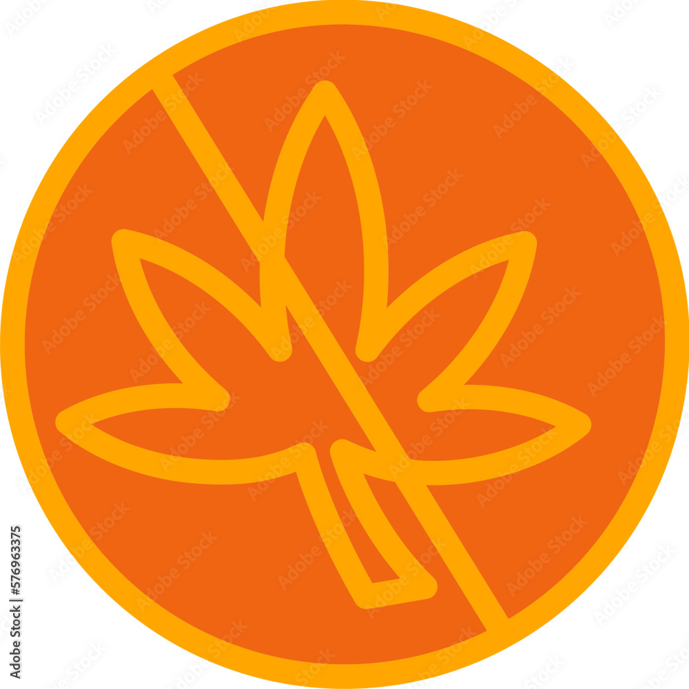 Naklejka premium smoking vector icon for your project