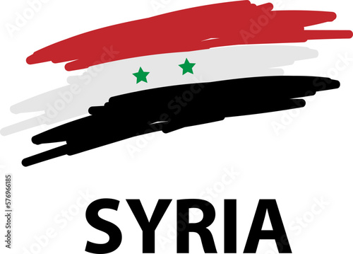 Web Syria flag syria vector flag