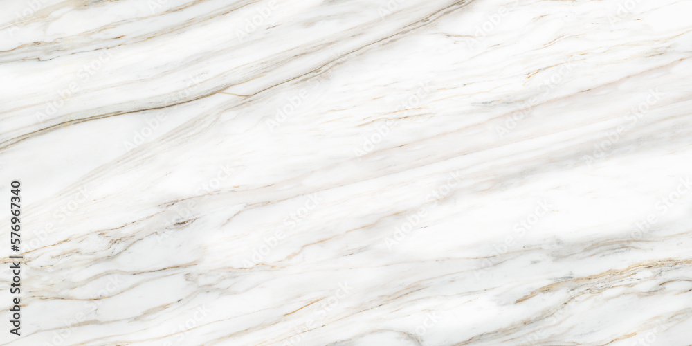 White Carrara Statuario Marble Texture Background, Calacatta Glossy ...