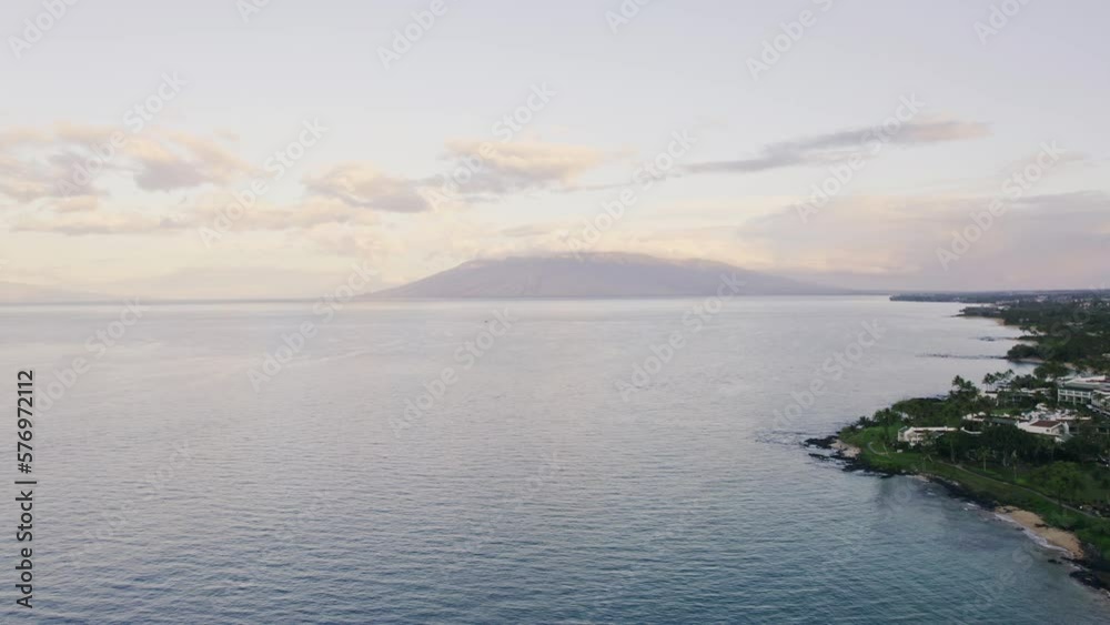 Aerial drone shot Maui, Hawaii. Aerial drone shot Maui, Hawaii.