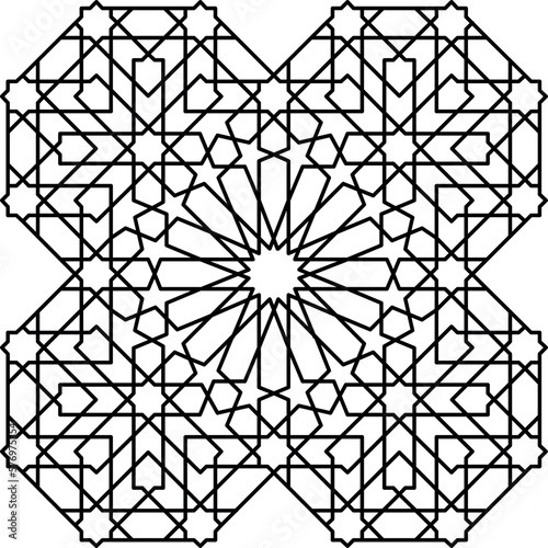 black and white seamless pattern