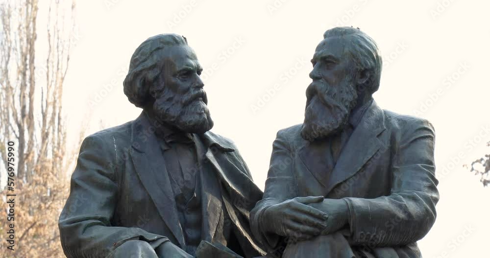 Monument of Karl Marx and Friedrich Engels Monument of Karl Marx and Friedrich Engels