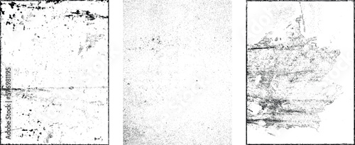 Grunge Urban Backgrounds set.Texture Vector.Dust Overlay Distress Grain ,Simply Place illustration over any Object to Create grungy Effect .abstract,splattered , dirty, texture for your design. 