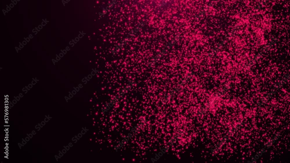 Abstract background with particles Abstract background with particles
