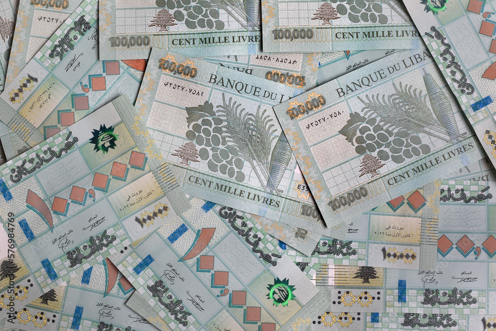 Obraz premium Lebanese Currency