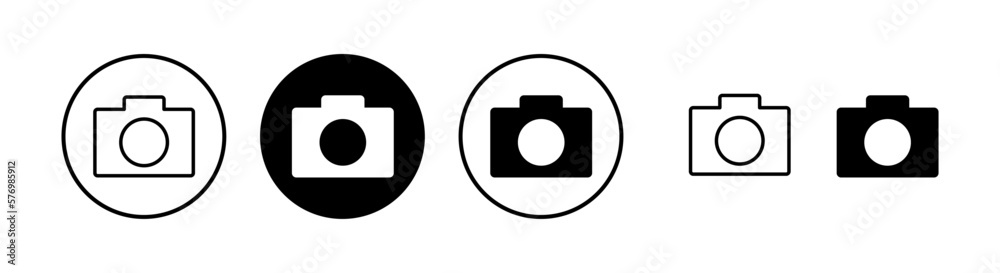 Camera icon vector illustration. photo camera sign and symbol. photography icon. Camera icon vector illustration. photo camera sign and symbol. photography icon.