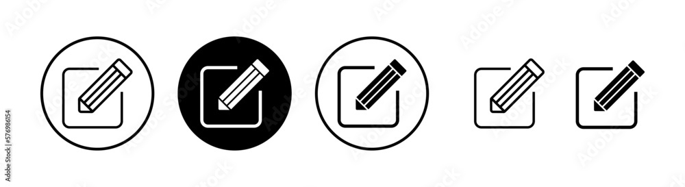 Edit icon vector illustration. edit document sign and symbol. edit text icon. pencil. sign up Edit icon vector illustration. edit document sign and symbol. edit text icon. pencil. sign up