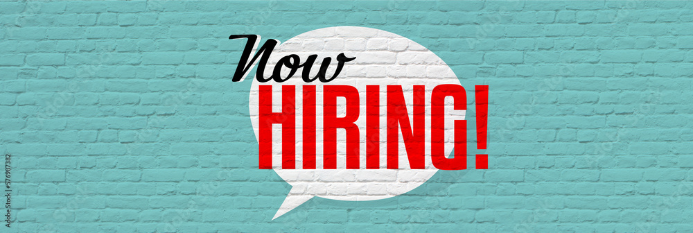 Now hiring Now hiring